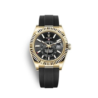 Replika Rolex Sky-Dweller 326238 Czarny
