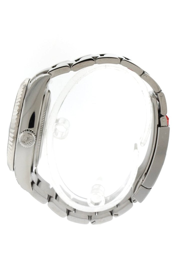 Replika Rolex Sky Dweller Czarna tarcza Białe złoto Bezel Oyster 326934 - obrazek 4
