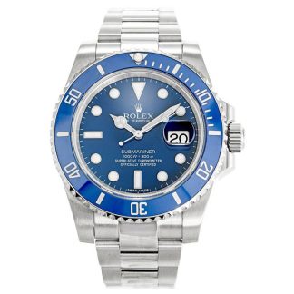 Replika Rolex Submariner Blue 116619LB
