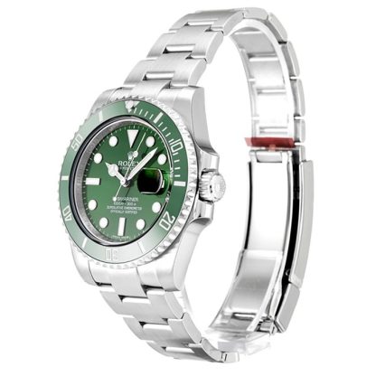 Replika Rolex Submariner z zieloną tarczą 116610LV Hulk - obrazek 2