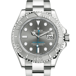 Replika Rolex Yacht-Master 40 Oyster 40 mm Oystersteel i platyna 126622