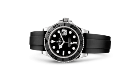 Replika Rolex Yacht-Master 42 Oyster 42 mm białe złoto 226659 - obrazek 2