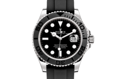 Replika Rolex Yacht-Master 42 Oyster 42 mm białe złoto 226659