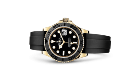 Replika Rolex Yacht Master 42 Oyster 42 mm żółte złoto 226658 - obrazek 2