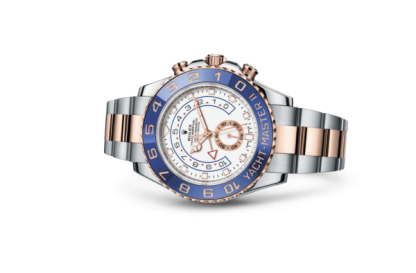 Replika Rolex Yacht-Master II Oyster 44 mm Oystersteel i Everose Gold 116681 - obrazek 2