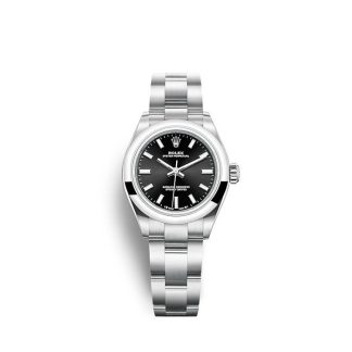 Rolex Rolex Oyster Perpetual 28mm Czarny