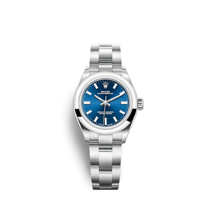 Rolex Rolex Oyster Perpetual 28mm Niebieski