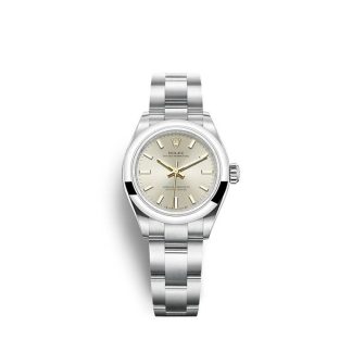Rolex Rolex Oyster Perpetual 28mm Srebrny