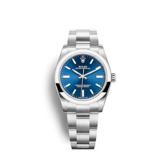Rolex Rolex Oyster Perpetual 34mm Niebieski