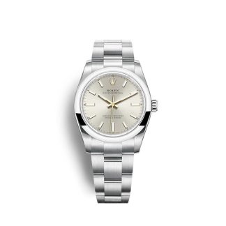 Rolex Rolex Oyster Perpetual 34mm Srebrny