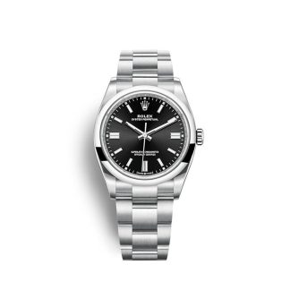 Rolex Rolex Oyster Perpetual 36mm Czarny