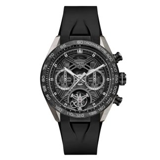 TAG Heuer Carrera Chronograph Tourbillon Extreme Sport 44mm Zegarek męski Czarny CBU5080.FT6272