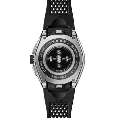 TAG Heuer Connected Calibre E5 45mm Zegarek męski Czarny gumowy pasek SBT8A10.BT6292 - obrazek 3