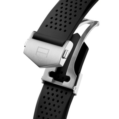 TAG Heuer Connected Calibre E5 45mm Zegarek męski Czarny gumowy pasek SBT8A10.BT6292 - obrazek 4