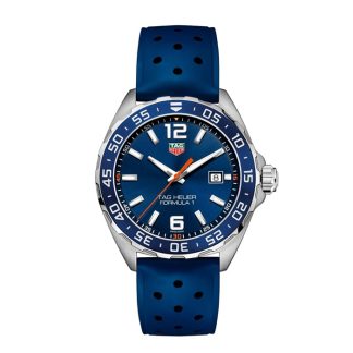 TAG Heuer Formuła 1 43mm Zegarek męski Niebieski WAZ1010.FT8099