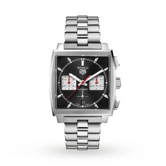 TAG Heuer Monaco Calibre Heuer 02 39mm Zegarek męski CBL2113.BA0644
