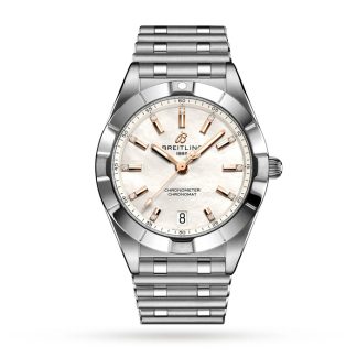 Zegarek Breitling Chronomat 32 ze stali nierdzewnej z masą perłową A77310101A4A1