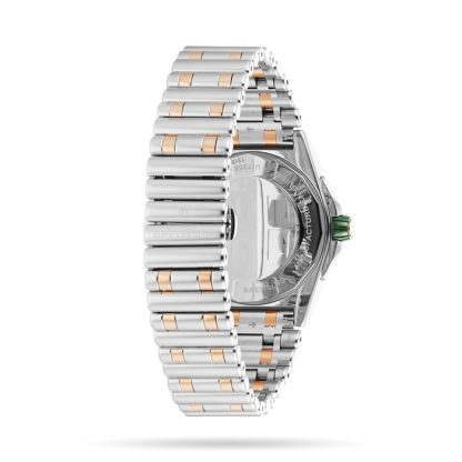 Zegarek Breitling Super Chronomat Automatic 38 Green ze stali nierdzewnej i 18-karatowego różowego złota U17356531L1U1 - obrazek 4