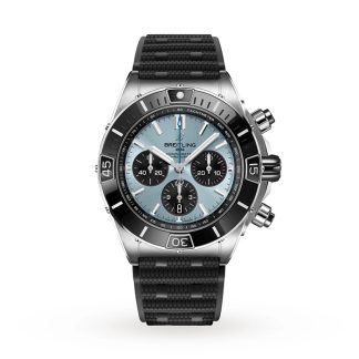 Zegarek Breitling Super Chronomat B01 44 ze stali nierdzewnej i platyny Ice Blue PB0136251C1S1