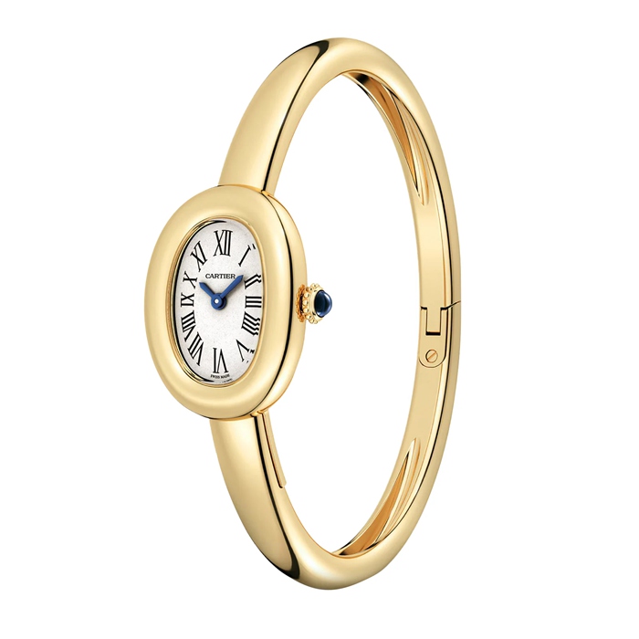 Zegarek Cartier Baignoire De Cartier Mini Model Mechanizm kwarcowy 18-karatowe żółte złoto WGBA0050 - obrazek 2