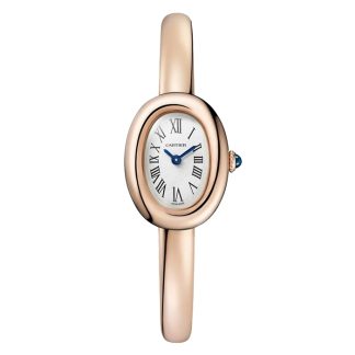 Zegarek Cartier Baignoire De Cartier Mini Model Mechanizm kwarcowy Różowe złoto WGBA0047