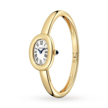Zegarek Cartier Baignoire De Cartier Mini Model Mechanizm kwarcowy Żółte złoto WGBA0044 - obrazek 2
