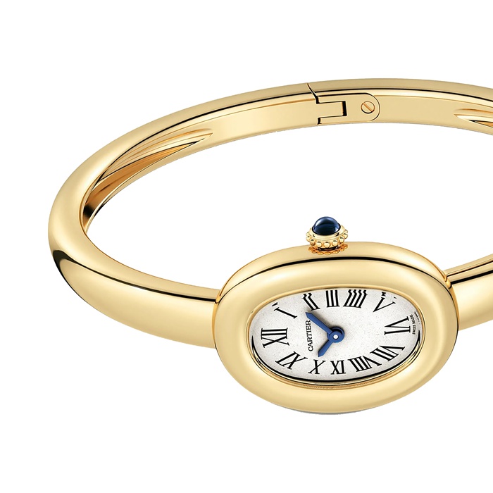 Zegarek Cartier Baignoire De Cartier Mini Model Mechanizm kwarcowy Żółte złoto WGBA0044 - obrazek 4