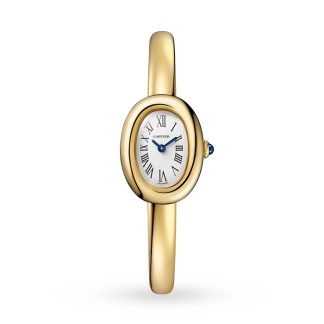Zegarek Cartier Baignoire De Cartier Mini Model Mechanizm kwarcowy Żółte złoto WGBA0044