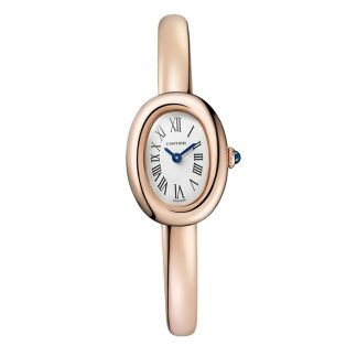 Zegarek Cartier Baignoire De Cartier Mini Model Rozmiar 16 Mechanizm kwarcowy Różowe złoto WGBA0020