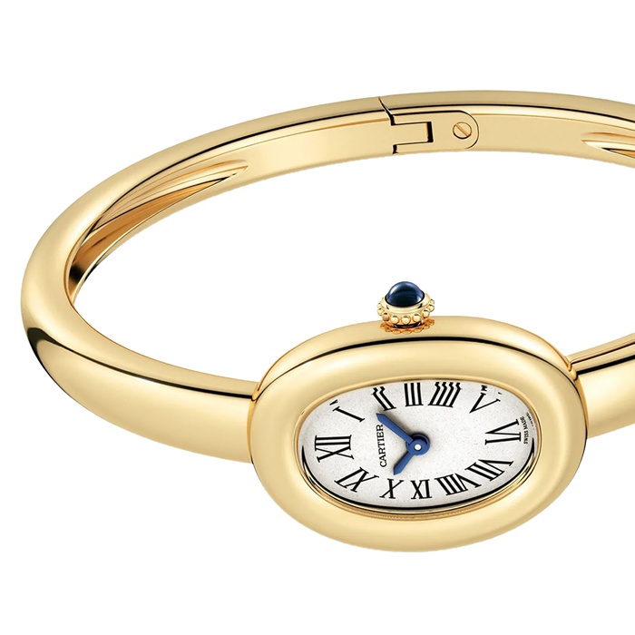 Zegarek Cartier Baignoire De Cartier Mini Model Rozmiar 16 Mechanizm kwarcowy Żółte złoto WGBA0021 - obrazek 4