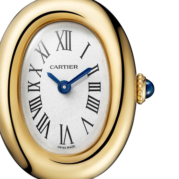 Zegarek Cartier Baignoire De Cartier Mini Model Rozmiar 16 Mechanizm kwarcowy Żółte złoto WGBA0021 - obrazek 5