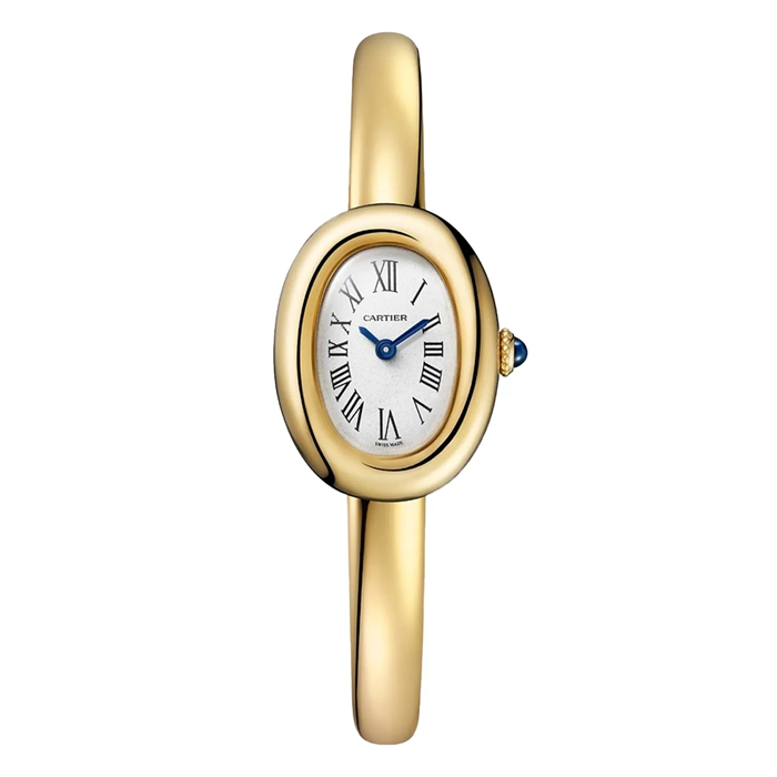 Zegarek Cartier Baignoire De Cartier Mini Model Rozmiar 16 Mechanizm kwarcowy Żółte złoto WGBA0021
