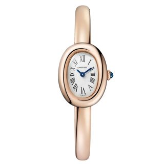 Zegarek Cartier Baignoire De Cartier Mini Model Rozmiar 17 Mechanizm kwarcowy Różowe złoto WGBA0036