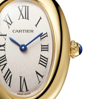 Zegarek Cartier Baignoire Mały model Rozmiar 15 Mechanizm kwarcowy Koperta z żółtego złota WGBA0024 - obrazek 3