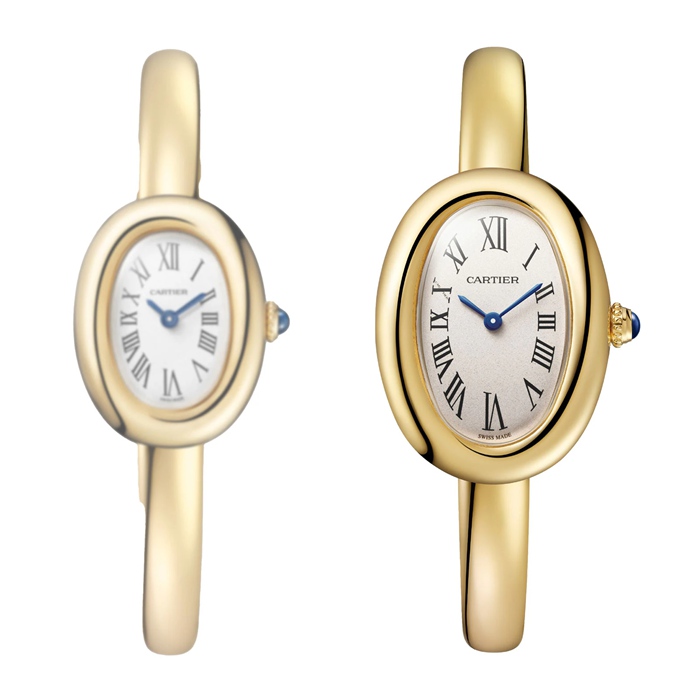 Zegarek Cartier Baignoire Mały model Rozmiar 17 Mechanizm kwarcowy Koperta z żółtego złota WGBA0037 - obrazek 2
