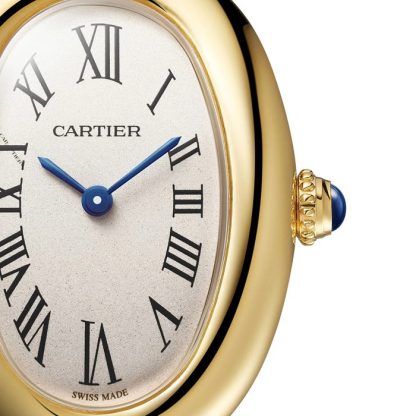 Zegarek Cartier Baignoire Mały model Rozmiar 17 Mechanizm kwarcowy Koperta z żółtego złota WGBA0037 - obrazek 3