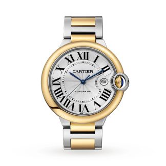 Zegarek Cartier Ballon Bleu De Cartier 42 mm z automatycznym naciągiem i stalową kopertą W2BB0039