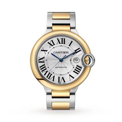 Zegarek Cartier Ballon Bleu De Cartier 42 mm z automatycznym naciągiem i stalową kopertą W2BB0039