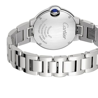 Zegarek Cartier Ballon Bleu de Cartier 33 mm mechaniczny mechanizm z automatycznym naciągiem W4BB0035 - obrazek 2