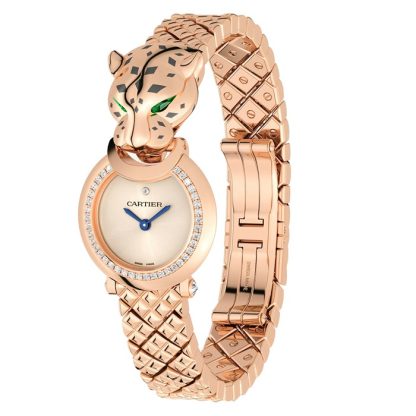 Zegarek Cartier La Panthère 23,6 mm, mechanizm kwarcowy, różowe złoto HPI01381 - obrazek 2