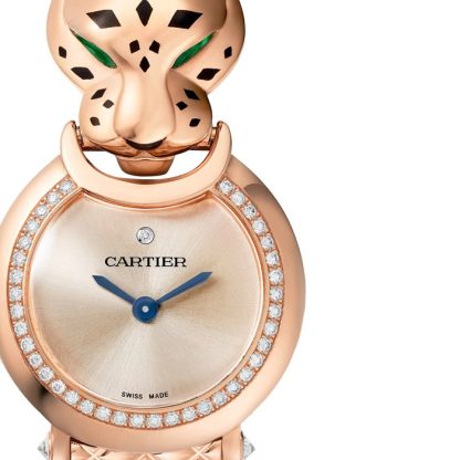 Zegarek Cartier La Panthère 23,6 mm, mechanizm kwarcowy, różowe złoto HPI01381 - obrazek 4