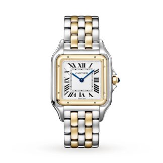 Zegarek Cartier Panthère De Cartier Duży model Mechanizm kwarcowy Żółte złoto Stal W2PN0016