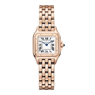 Zegarek Cartier Panthere De Cartier Mały model Koperta z mechanizmem kwarcowym w kolorze różowego złota WGPN0006-OWN