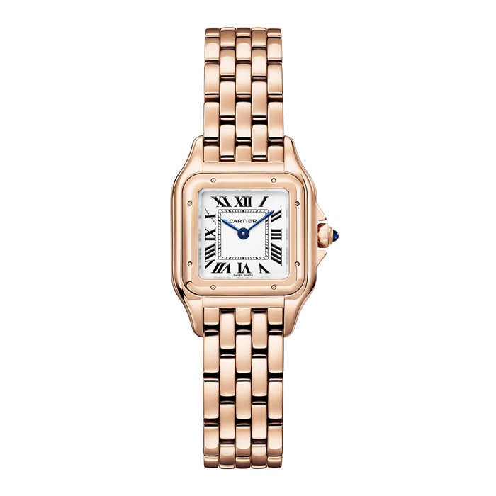 Zegarek Cartier Panthère De Cartier Mały model Koperta z mechanizmem kwarcowym w kolorze różowego złota WGPN0006