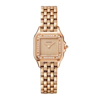 Zegarek Cartier Panthère De Cartier Mały model Mechanizm kwarcowy Różowe złoto WJPN0058