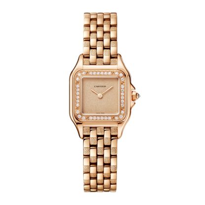 Zegarek Cartier Panthère De Cartier Mały model Mechanizm kwarcowy Różowe złoto WJPN0058
