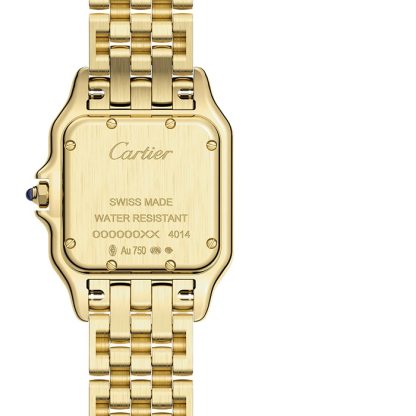 Zegarek Cartier Panthère De Cartier Średni model Mechanizm kwarcowy Żółte złoto WGPN0009 - obrazek 4