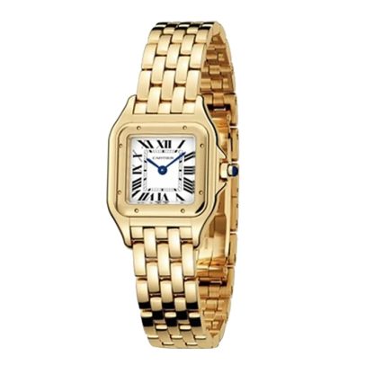 Zegarek Cartier Panthere de Cartier mały model mechanizm kwarcowy koperta z żółtego złota 750/1000 wymiary 23 mm x 30 mm WGPN0038 - obrazek 2