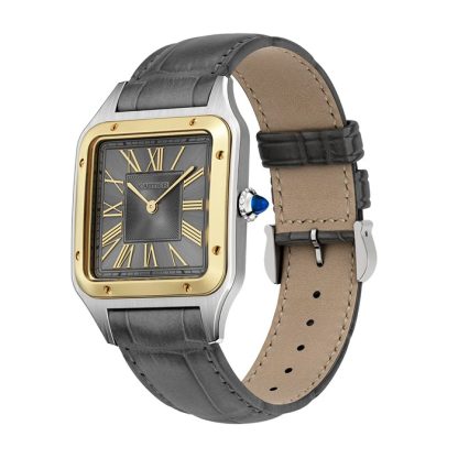 Zegarek Cartier Santos-Dumont Duży model Żółte złoto Wysoka autonomia Kwarc W2SA0028 - obrazek 2