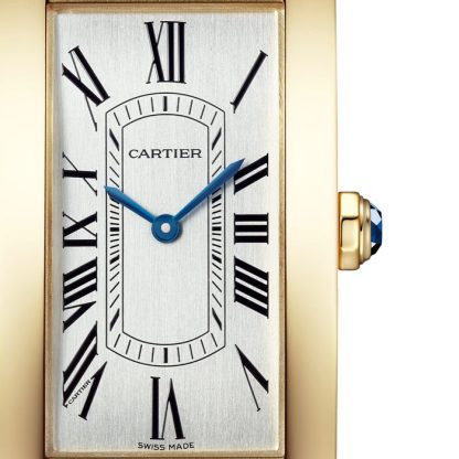 Zegarek Cartier Tank Américaine Duży model Automatyczny mechanizm Żółte złoto WGTA0300 - obrazek 2